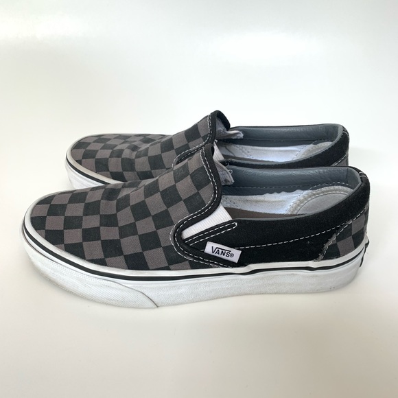 checkered vans size 3.5